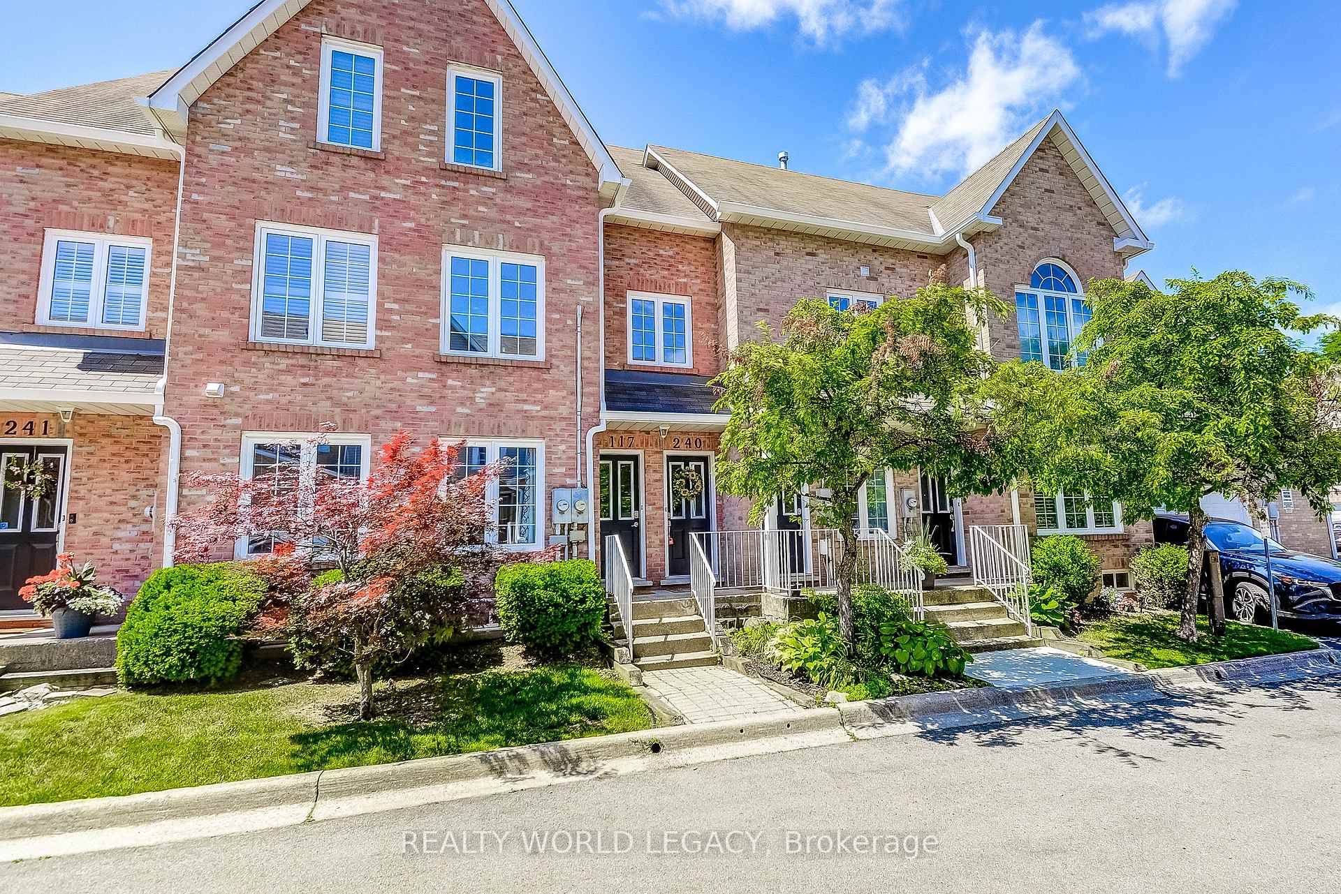 Wow ! Gorgeous open concept stacked townhome nestled in highly sought after Millcroft community !