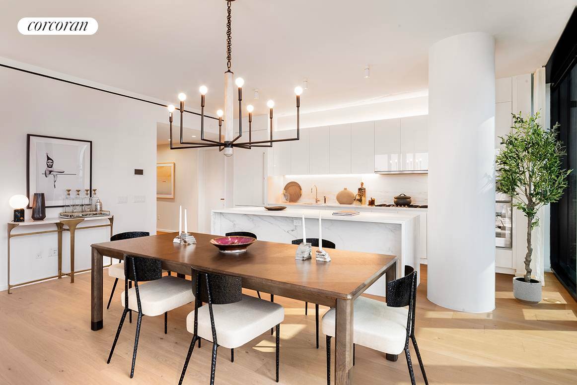 Residence 42H at One United Nations Park is a 2, 164sf three bedroom, three bathroom plus powder room, residence with breathtaking Manhattan skyline and river views.
