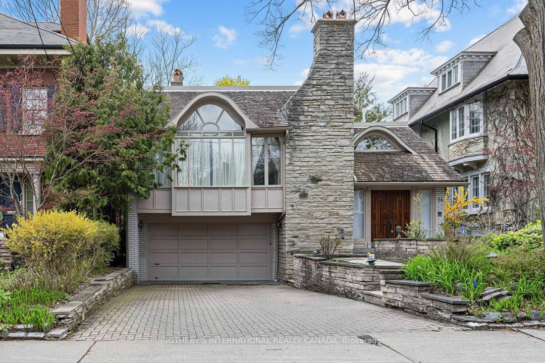 Situated on an exceptional 45 x 150 ft.
