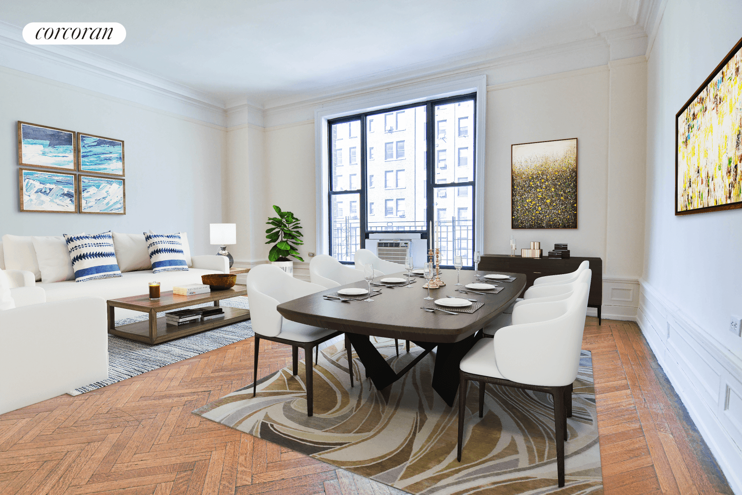 Pre War 2 bedroom home located in the heart of the Upper West Side ; Just a short distance away from the Museum of Natural History, the Weekend Farmer's Market, ...