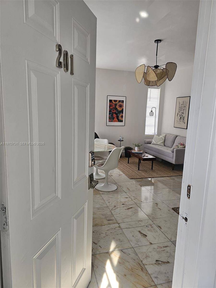 Bright and completely reenovated corner unit one bedroom PLUS DEN, one bathroom with shower.