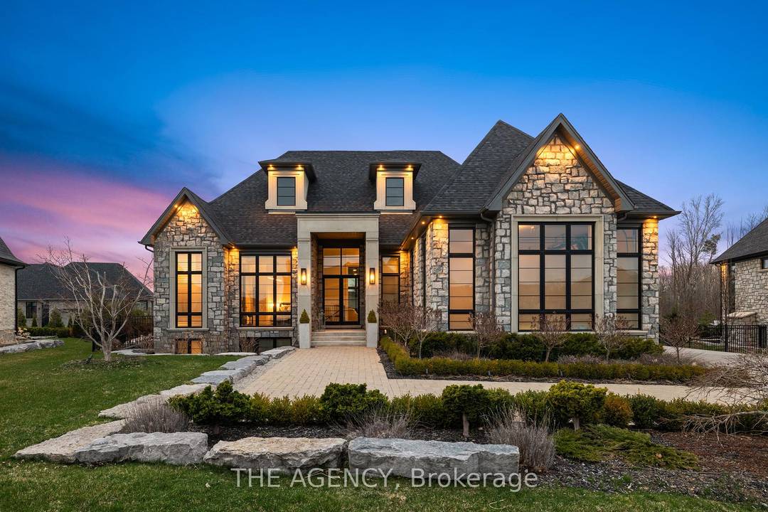 Nestled behind the gates of one of Ontario's most prestigious communities, this home reimagines lakeside living.