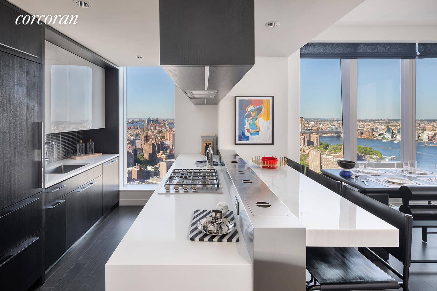 Virtual Tours of One Manhattan Square residences are available as well as limited in person showings, strictly by appointment only.