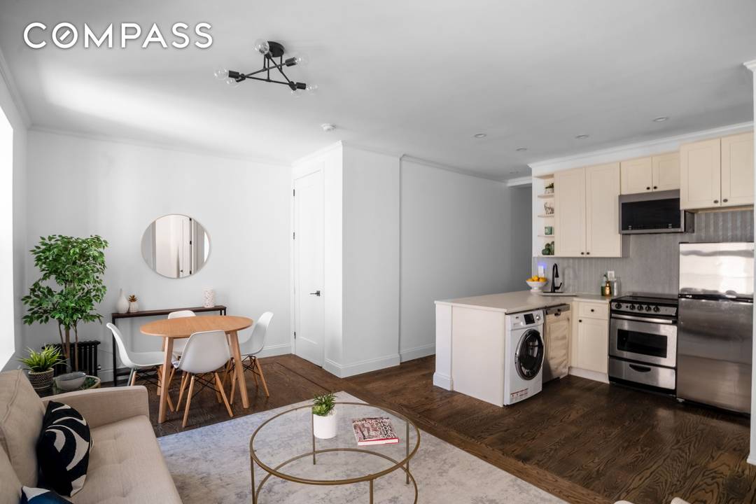 Bright, spacious, and beautifully renovated, this two bedroom condominium offers exceptional living just moments from Prospect Park.