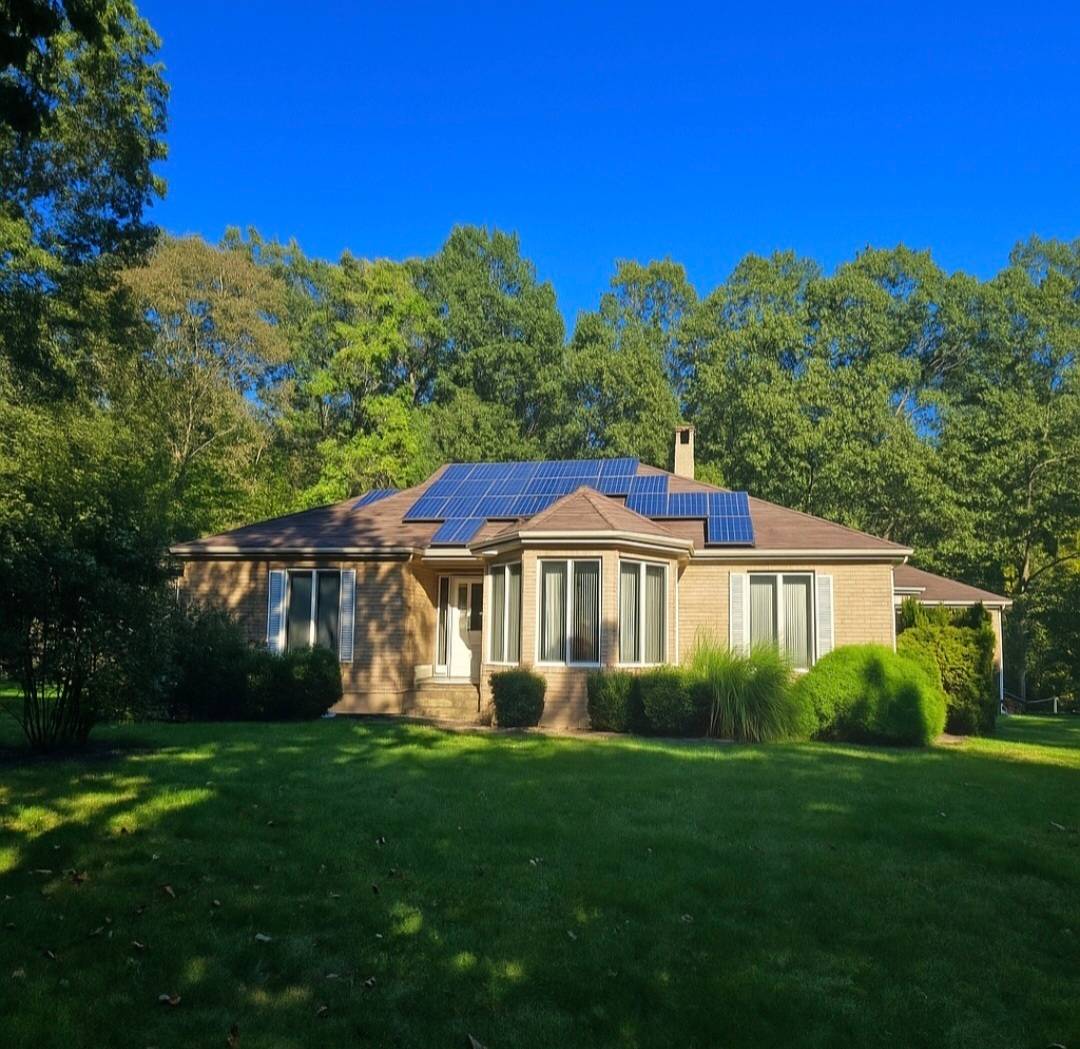 Rare single level brick ranch offering space, privacy, and over 5, 000 sq ft of potential on 1.