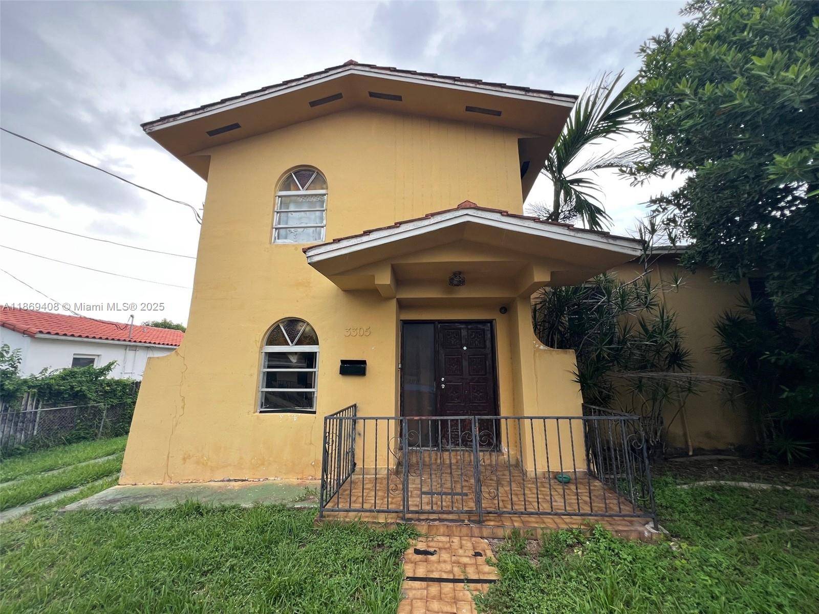 Excellent opportunity to own a large centrally located duplex on a desirable corner lot.