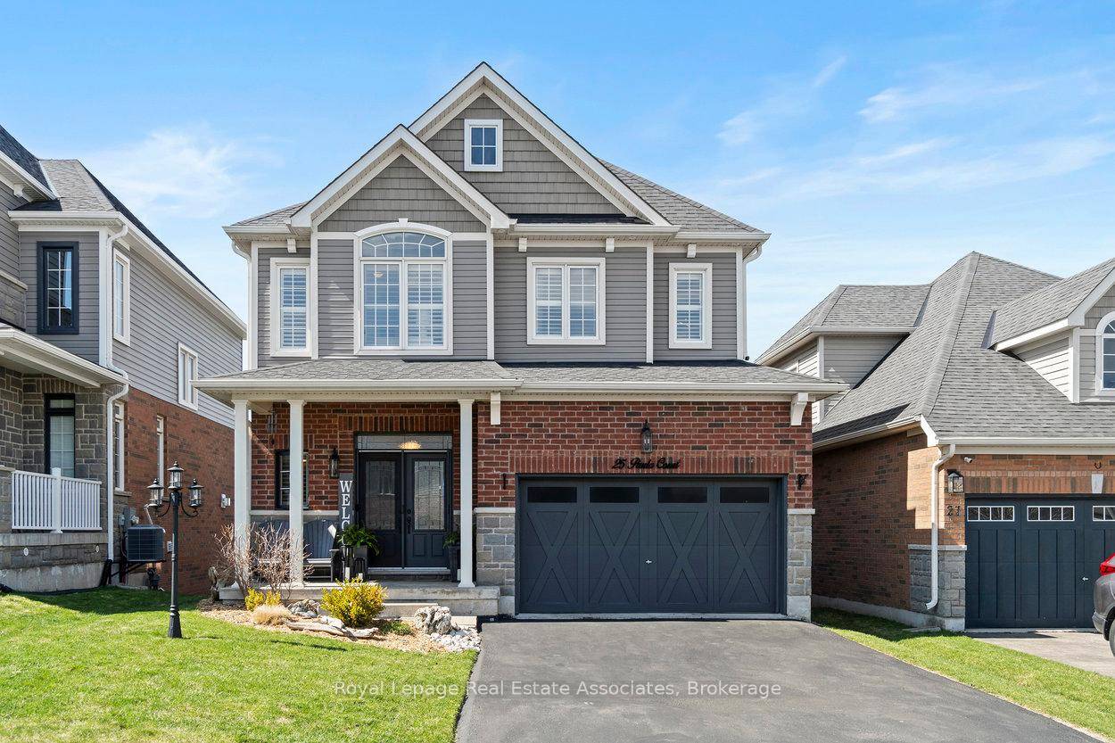 NOT TO MISS ! 25 Paula Court, Orangeville a stunning two storey, 4 bedroom home built in 2015, blending modern sophistication with exceptional upgrades.