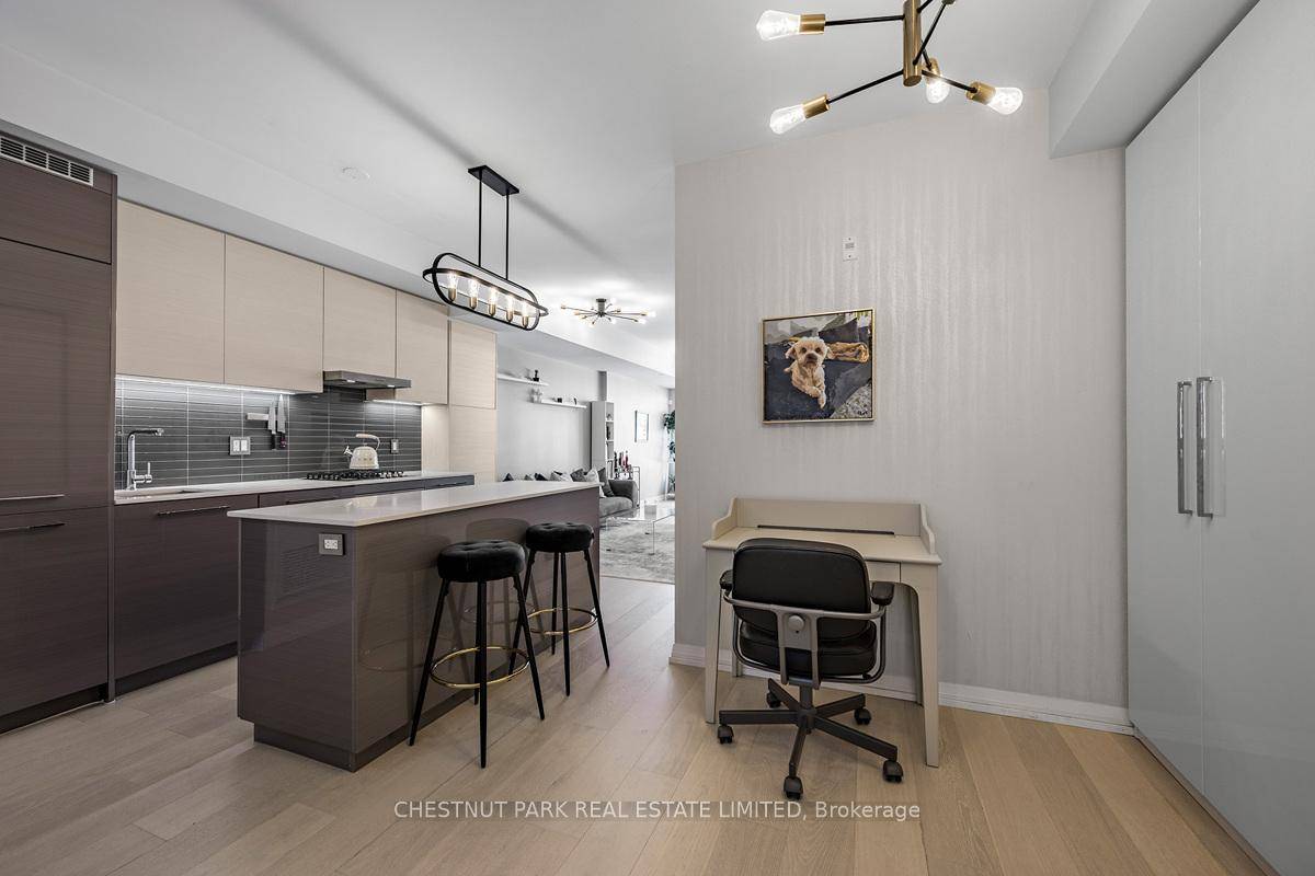 Spacious 1 bedroom large den 2 bathroom with parking, locker, balcony amp ; tons of storage in boutique midrise at the well maintained Nest Condominiums.