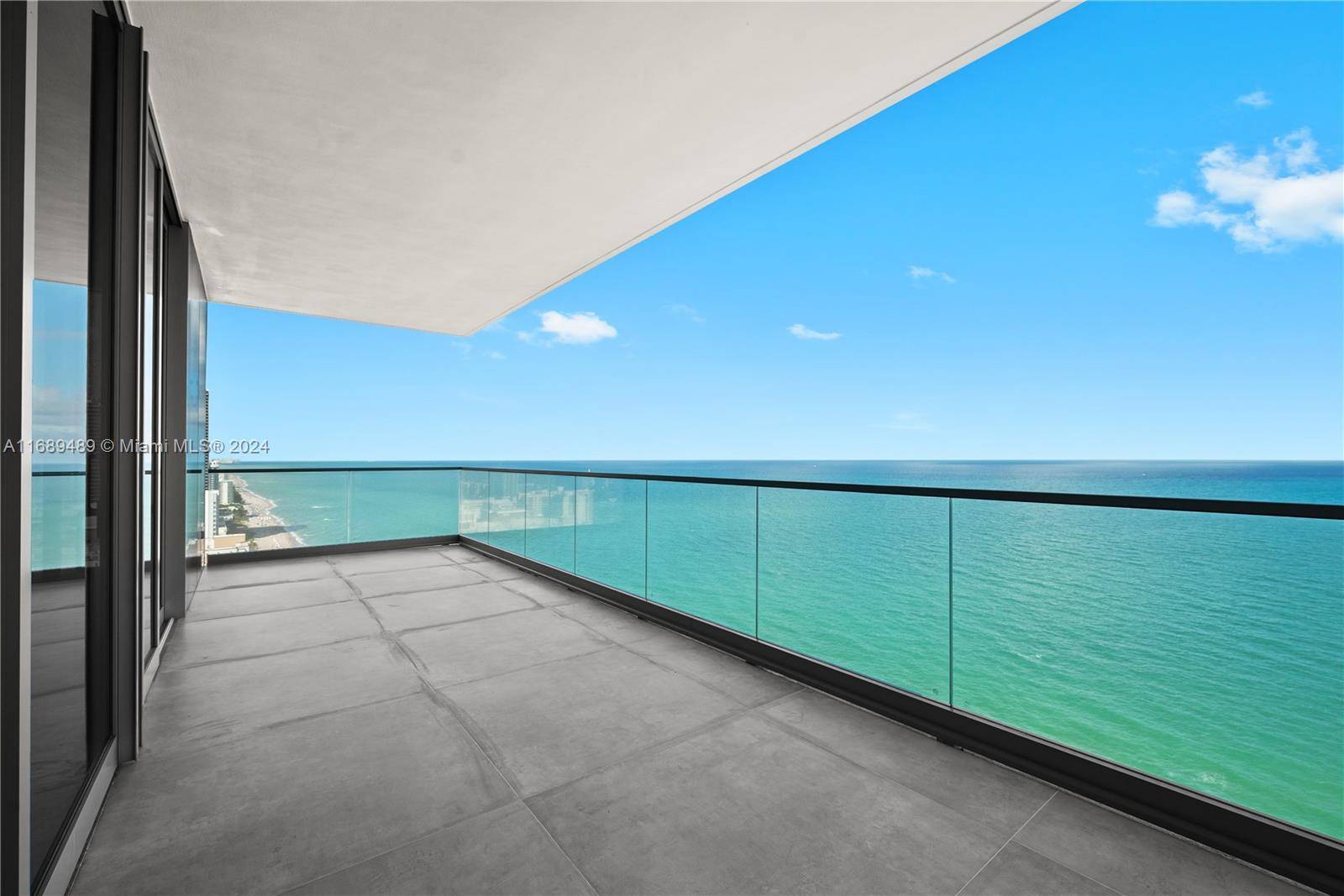 Magnificent corner flow through residence on 27th floor of this boutique ocean front luxury glass tower.