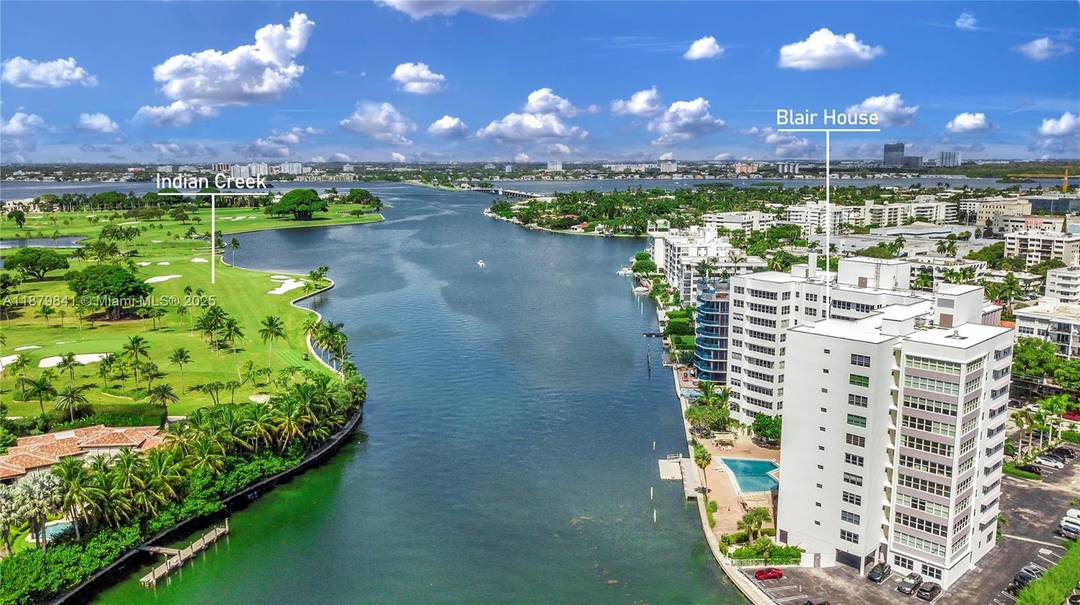 TURN KEY PENTHOUSE with GORGEOUS WATER VIEWS facing Bal Harbour and Indian Creek, in the charming Bay Harbor Islands.