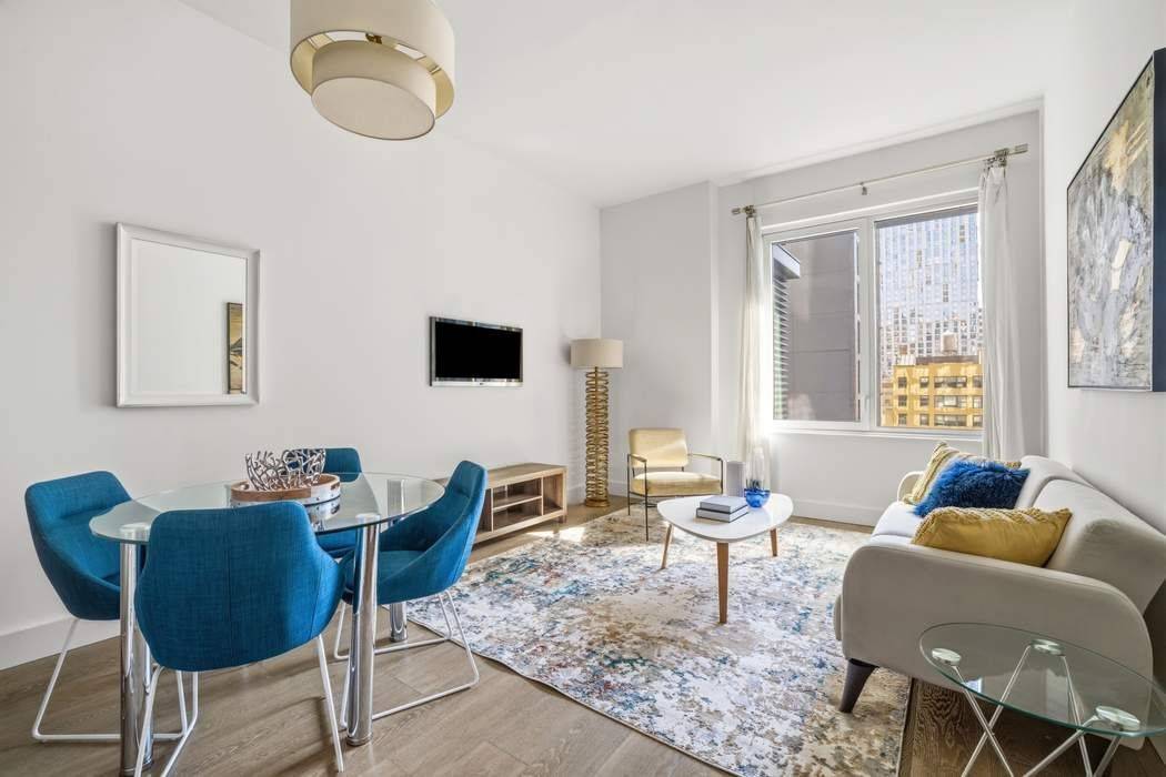 Apartment 9A two bedroom, and two baths residence designed by ODA New York.