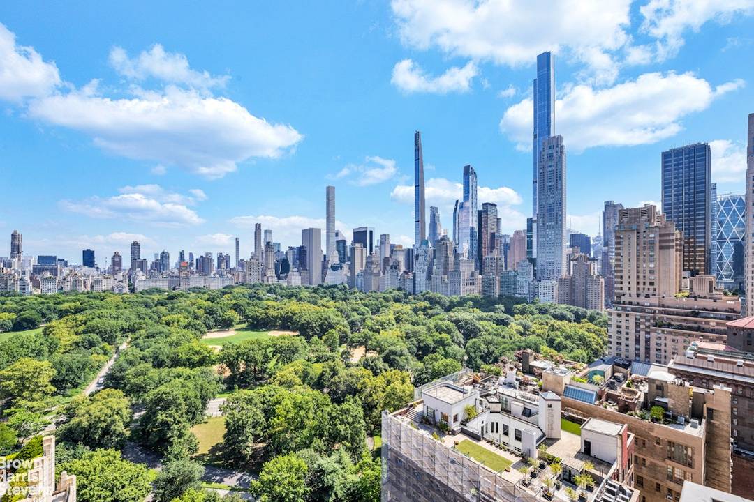This is a rare opportunity to purchase a coveted H Line two bedroom two bath apartment in the Upper Tower at 10 West 66th Street.