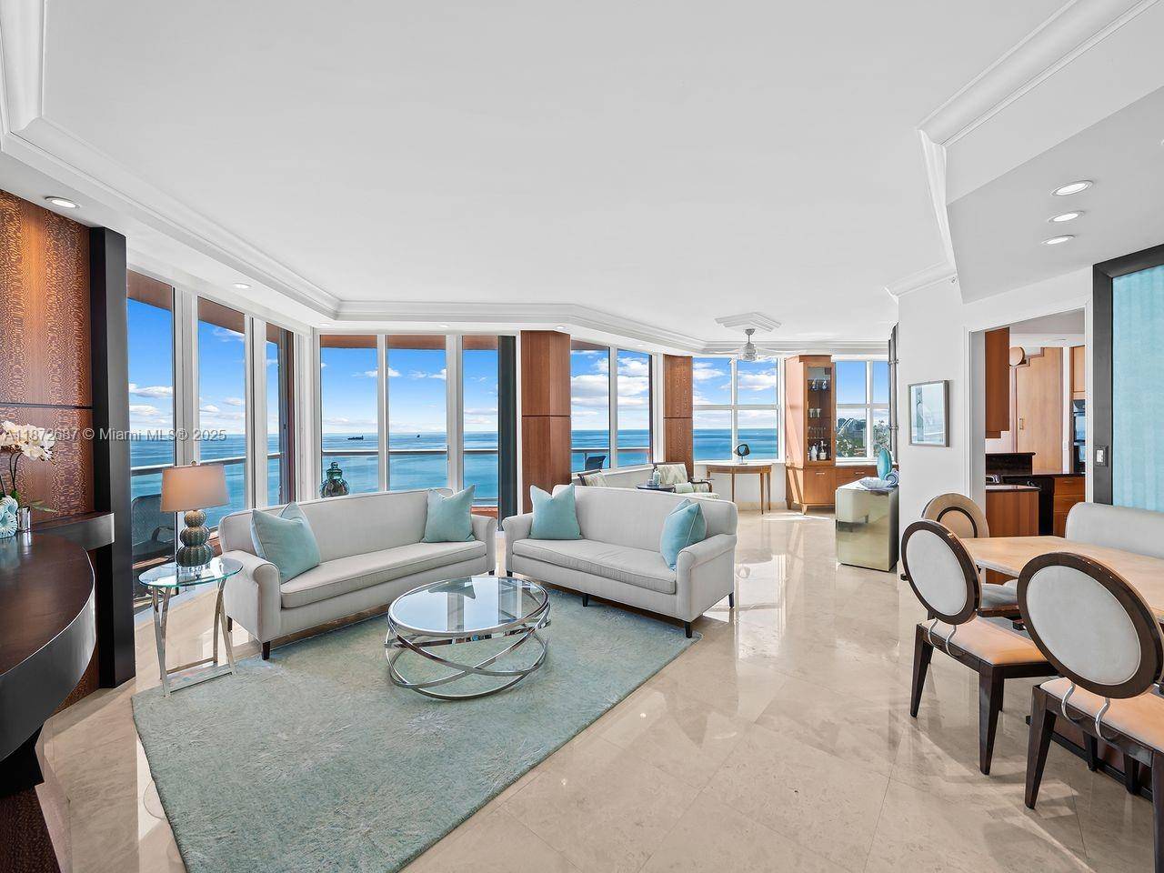 Gorgeous amp ; Turnkey Luxury Oceanfront Residence at The Palms Fort Lauderdale Beach.