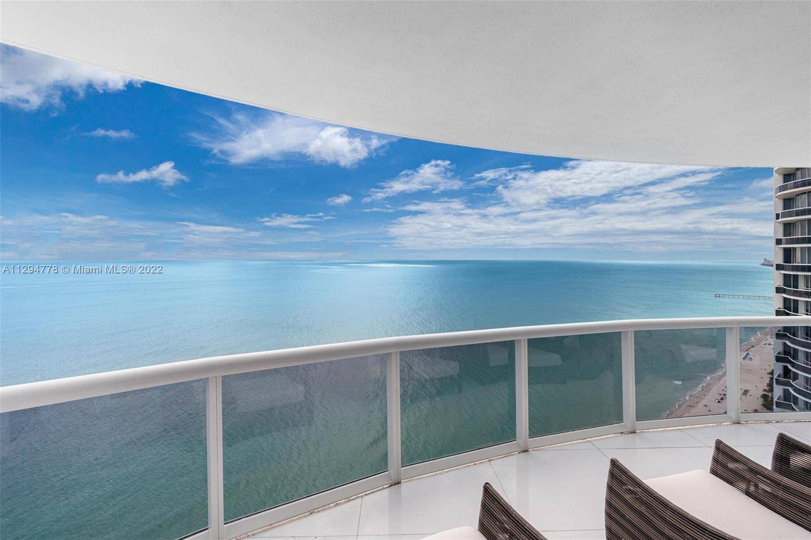 Experience ultra luxury living in this spacious 4, 045 square foot penthouse with spectacular panaramic ocean views and 5 star amenities.