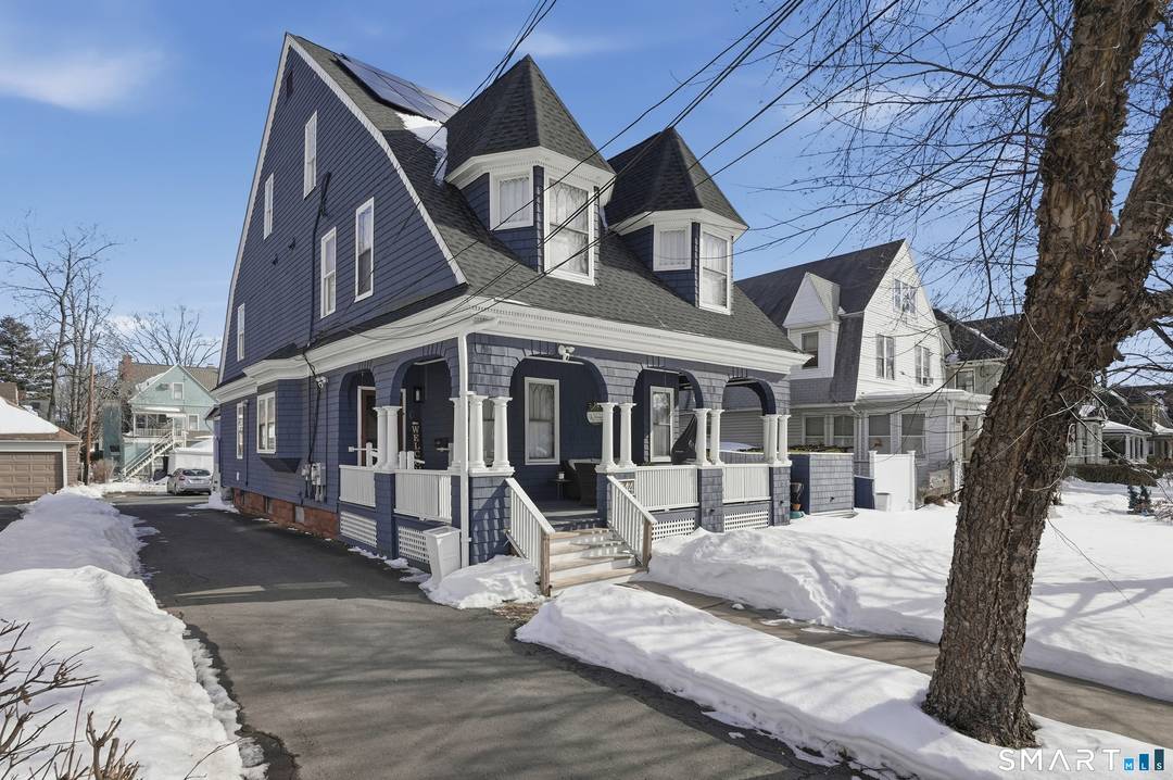Be prepared to be swept off your feet with this breathtaking Victorian Colonial built in 1890 right in the heart of the historic district in the west end of Hartford.