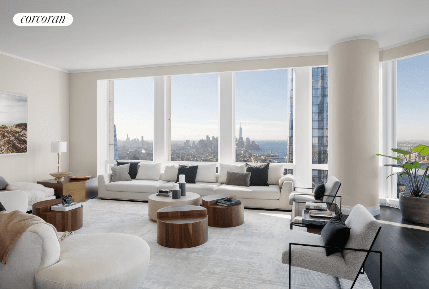 EXPERIENCE SPECTACULAR VIEWS OF THE HUDSON RIVER FROM THIS GRACIOUS FOUR BEDROOM HOME.