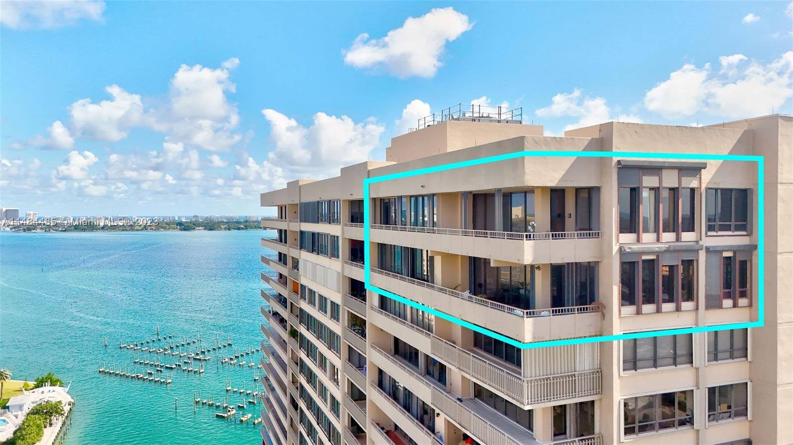 Loft style two story corner Penthouse with 20' ceilings.