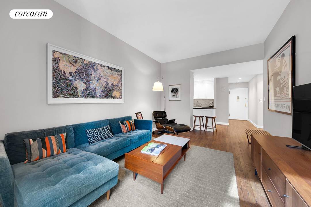 Welcome to apartment 9H at 159 Madison Ave, a thoughtfully renovated one bedroom with a layout that just makes sense.