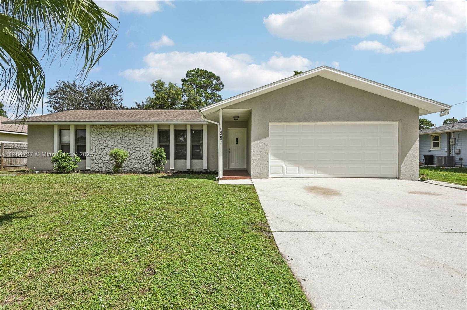 Spacious 3 bedroom, 2 bath home located in a quiet Port Saint Lucie neighborhood.