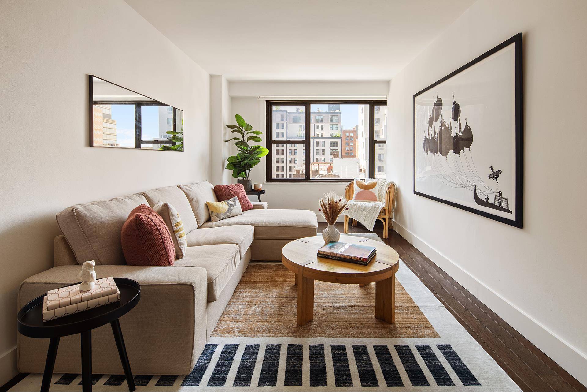 Bright and Stylish South Facing Junior One Bedroom at 85 Livingston Street, Apt.