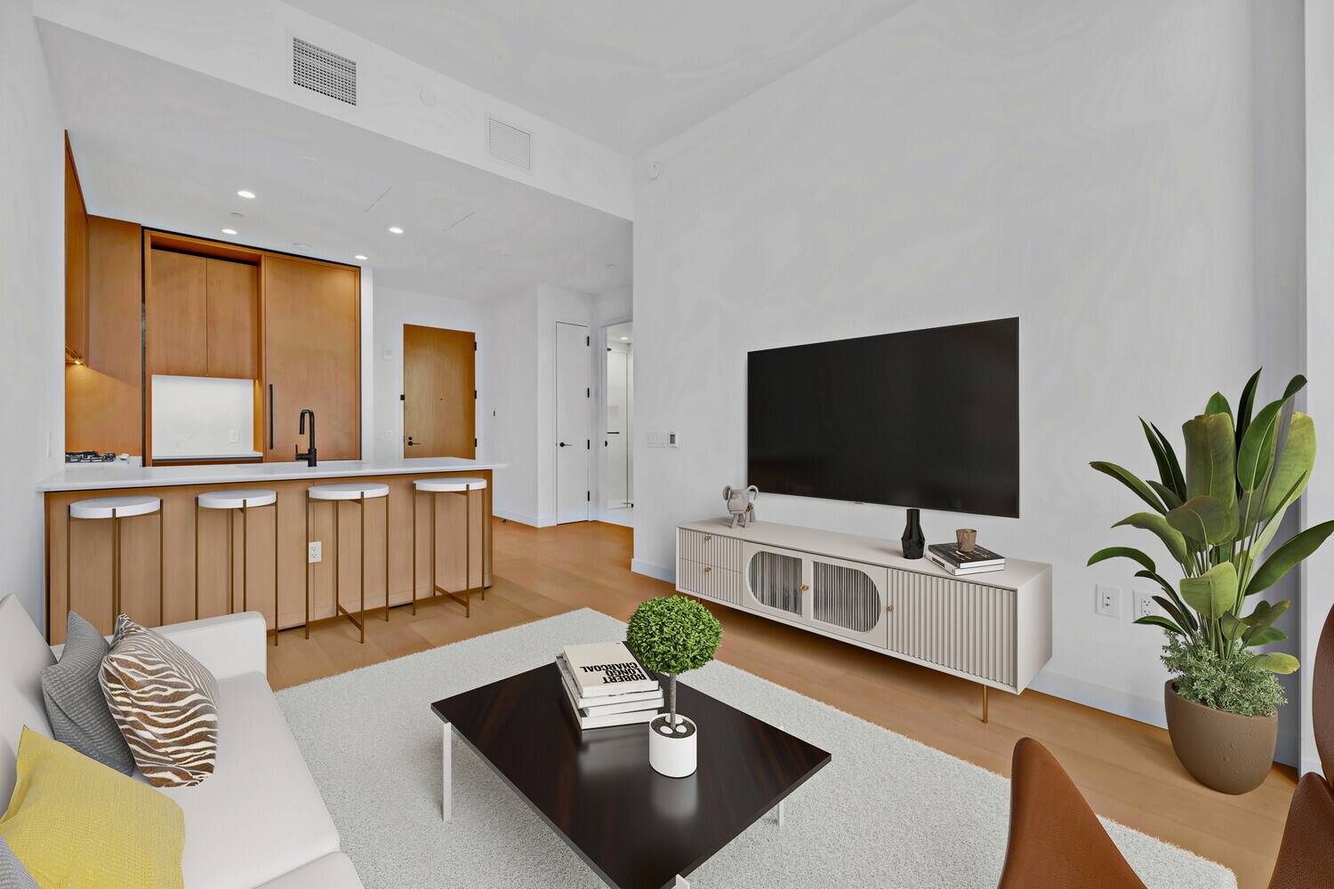 Waterfront Luxury Living in the Heart of Williamsburg Be the first to live in this brand new, never before occupied 1 bedroom residence at One Williamsburg Wharf, where modern design ...