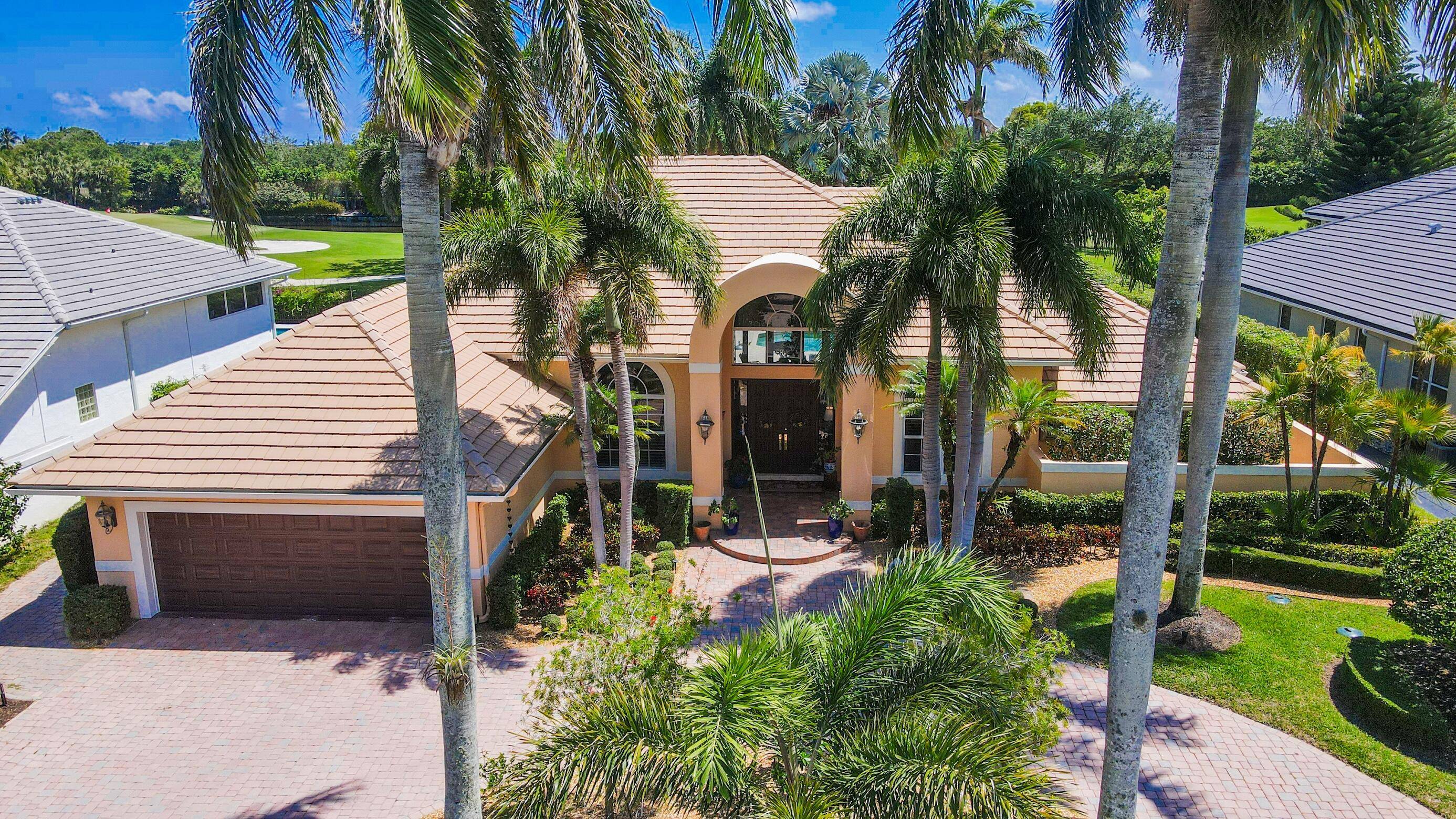 Beautifully appointed, welcoming home with split bedrooms and separate OFFICE in the desirable Bocaire Country Club !