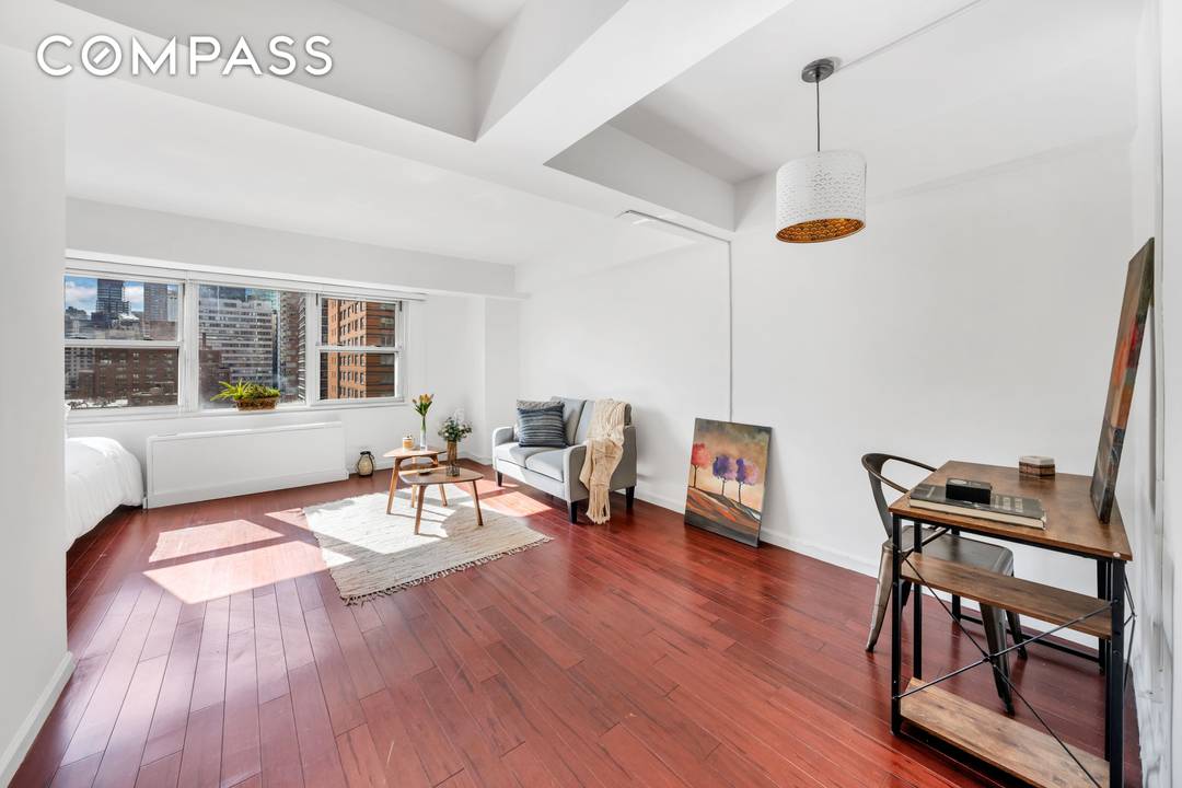 Welcome to this spacious, charming alcove studio at 210 E 63rd St.