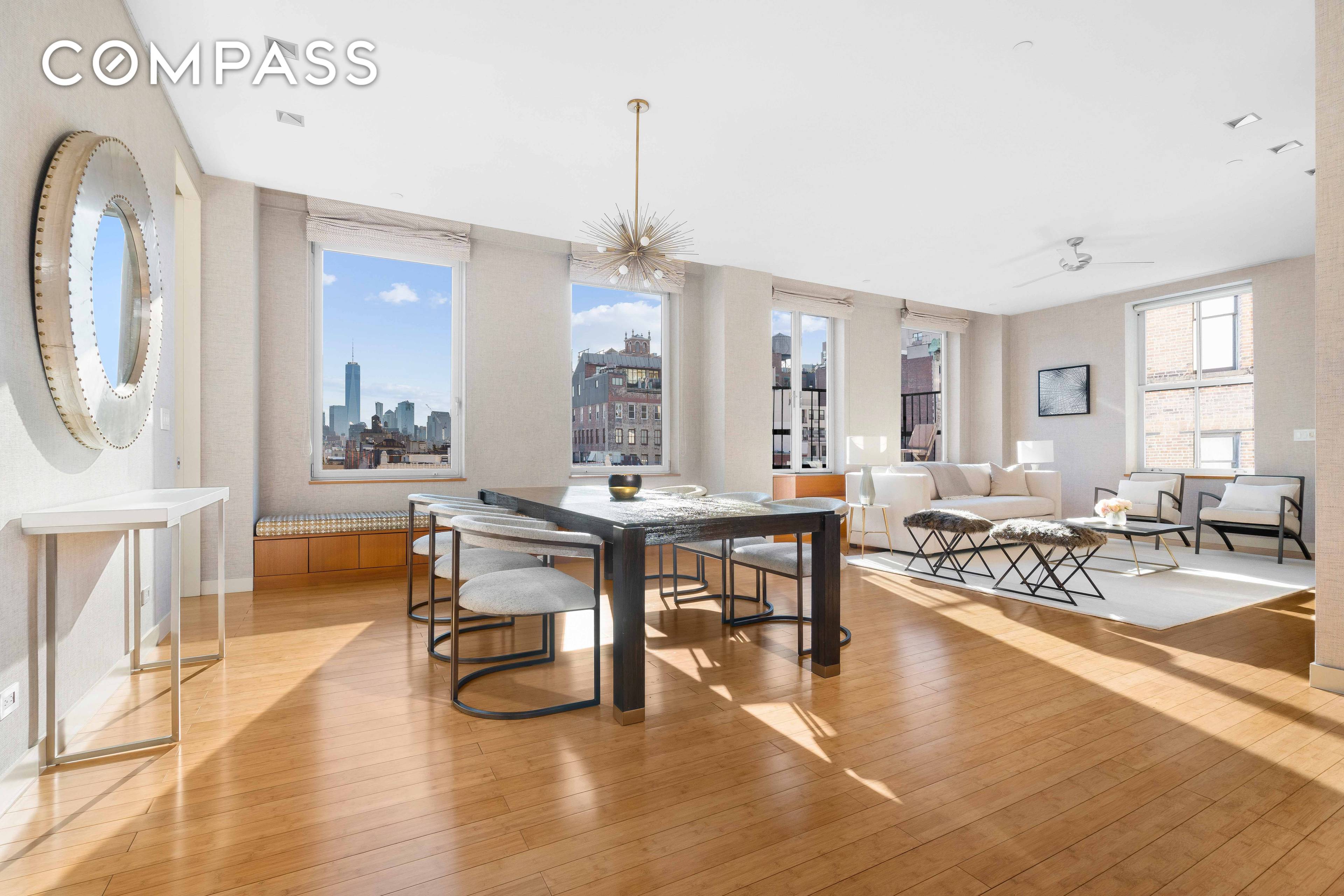 Welcome to Residence 7S, renovated and custom designed by former Peter Marino architects.