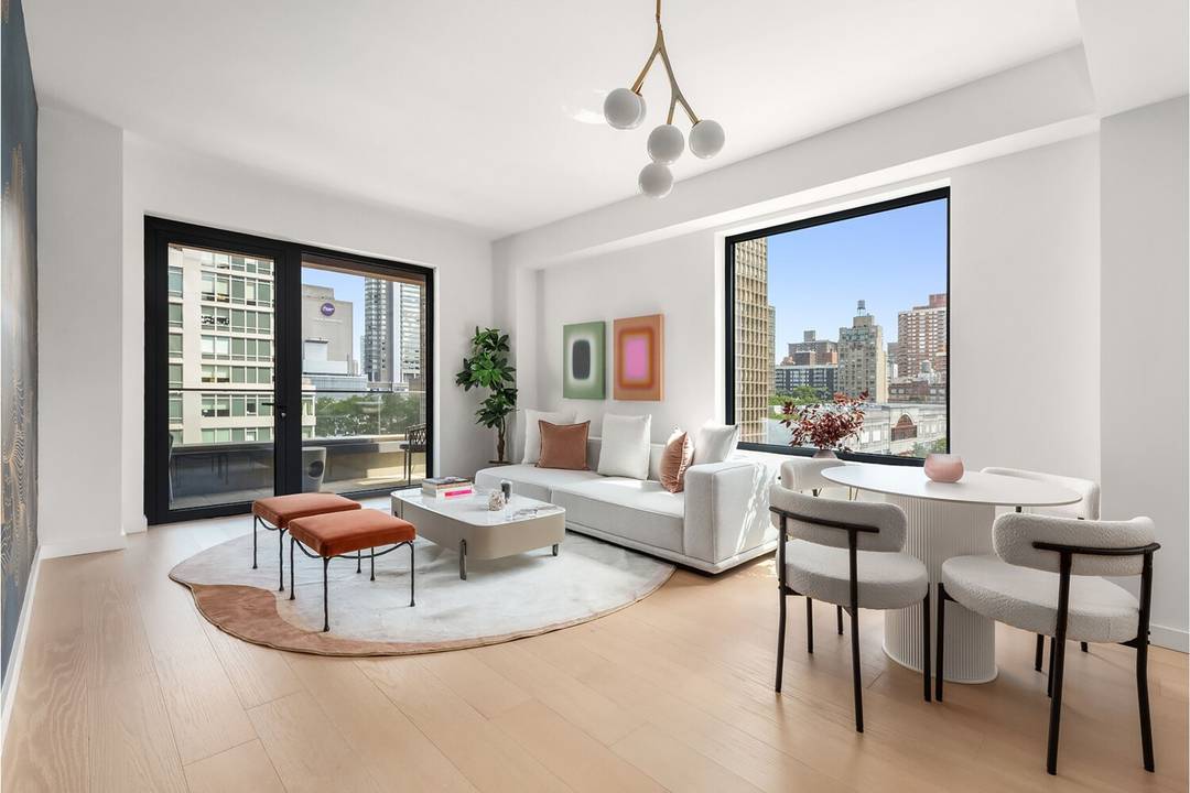 Residence 802 is a stunning 1, 052 square foot, two bedroom, two bath residence that epitomizes luxury and modern sophistication, complemented by an intimate 51 square foot private terrace that ...