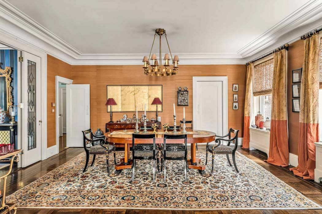 An Entertainer's Dream Home With Elegant Design Details in a Prime Location The home has six bedrooms and four and a half bedrooms, along with inviting entertaining spaces and an ...