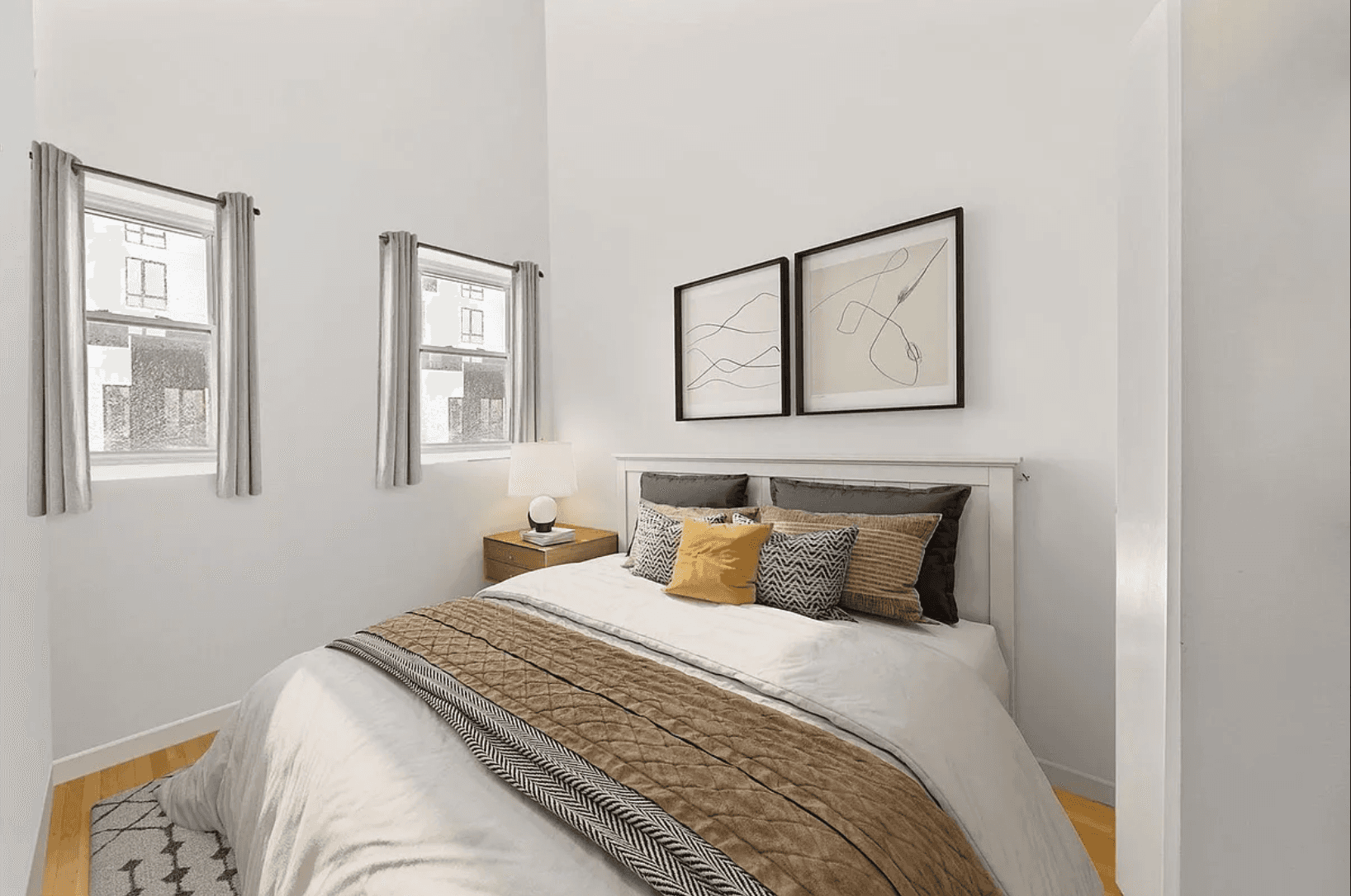 Discover urban living redefined in this stunning two bedroom, one bathroom apartment nestled in the heart of Williamsburg.