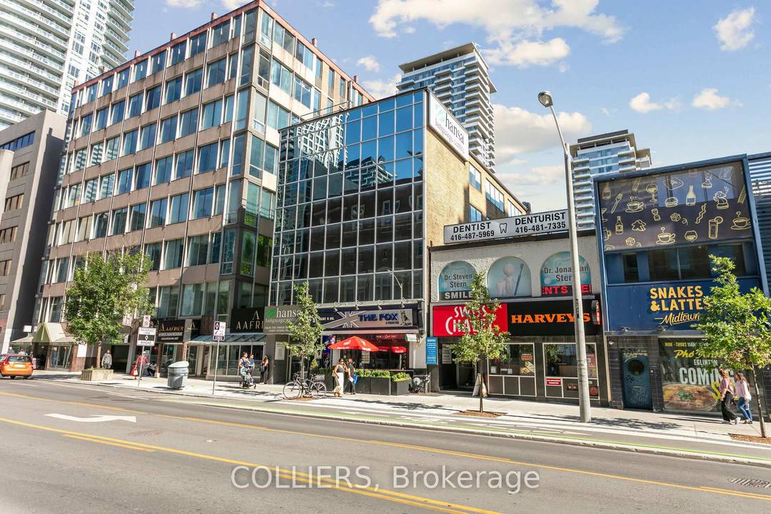 This 15, 000 SF use exact size office building offers the rare chance to own a freestanding building in the heart of Midtown, one of Toronto's most vibrant urban nodes.