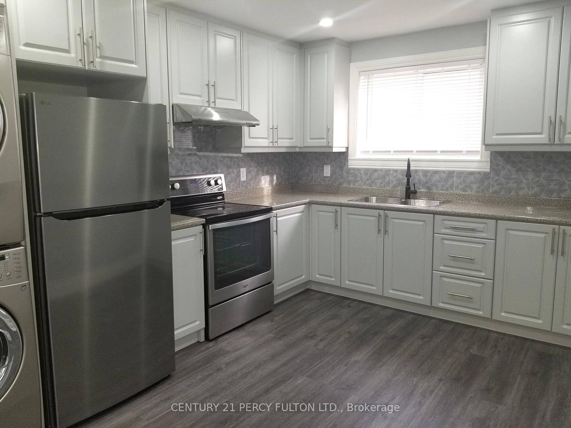 Brand New Mainfloor unit, situated on a quiet neighbourhood, with 3 bedroom, Open Concept, Pot lights throughout, Gourmet Kitchen With Backsplash, Stainless Steel Appl's, very spacious unit.