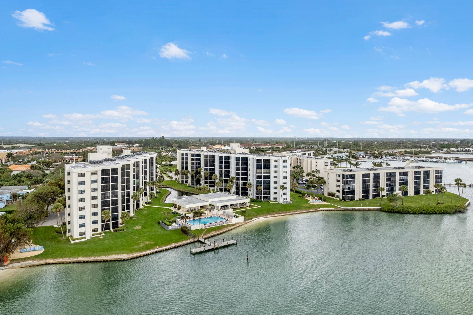This tastefully renovated two bedroom, two and a half bath condo offers over 1600 square feet of living space with views of the Intracoastal waterway.