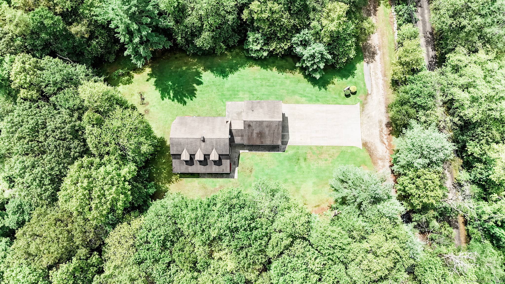 Looking for a custom built home that's set on a peaceful setting ?