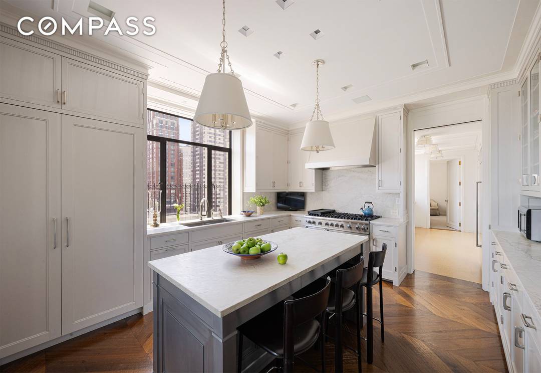 A true masterpiece in the sky, this mint condition, penthouse duplex spans over approximately 5, 000 square feet of interior space and an additional 2, 200 square feet of private ...