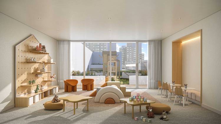 Douglass Port marks the next chapter of Gowanus Wharf s campus of residential buildings in the heart of Gowanus, Brooklyn.