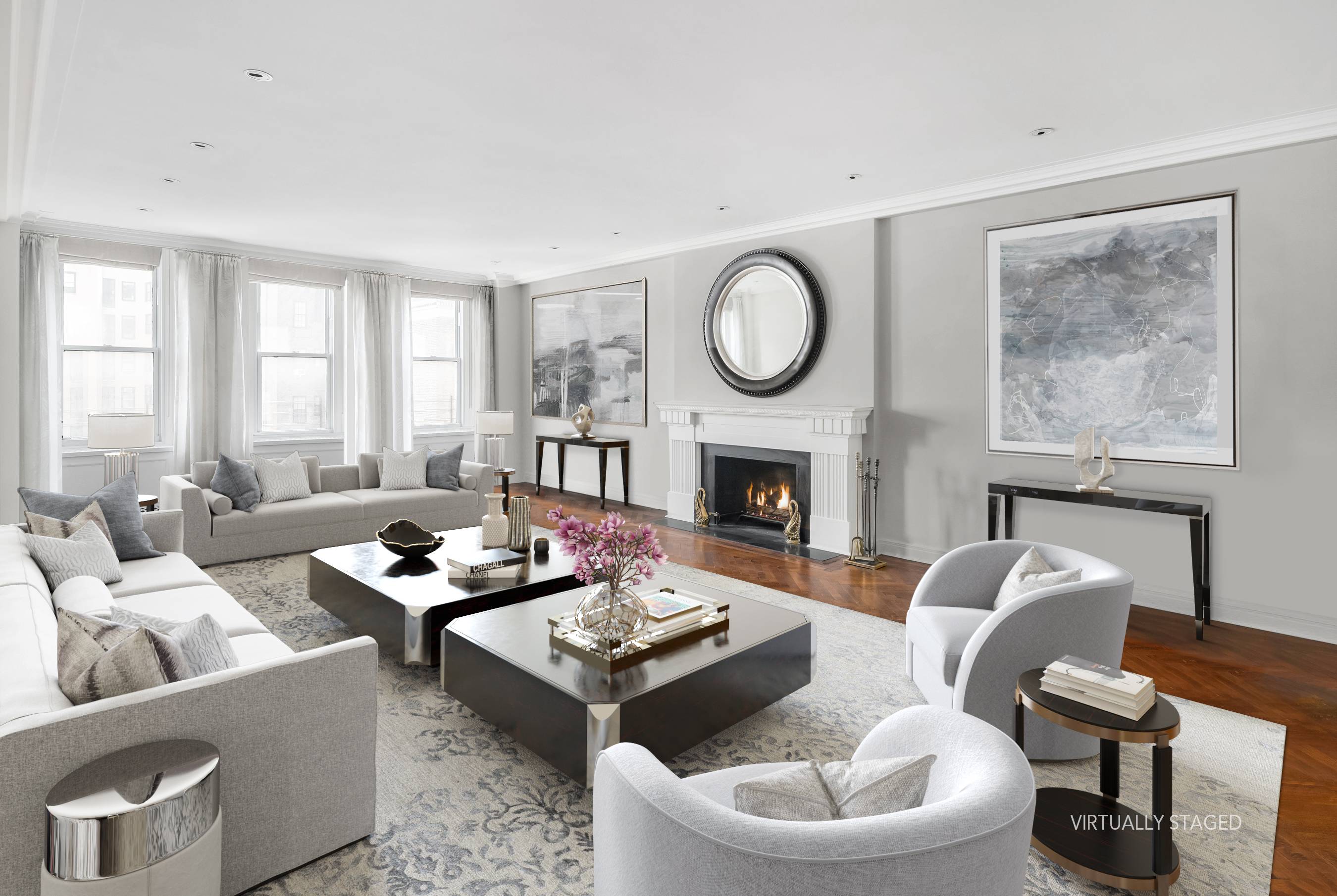 Situated on a coveted block on the Upper East Side, this elegant and charming 2, 500 square foot three bedroom, three and a half bathroom corner residence is the epitome ...