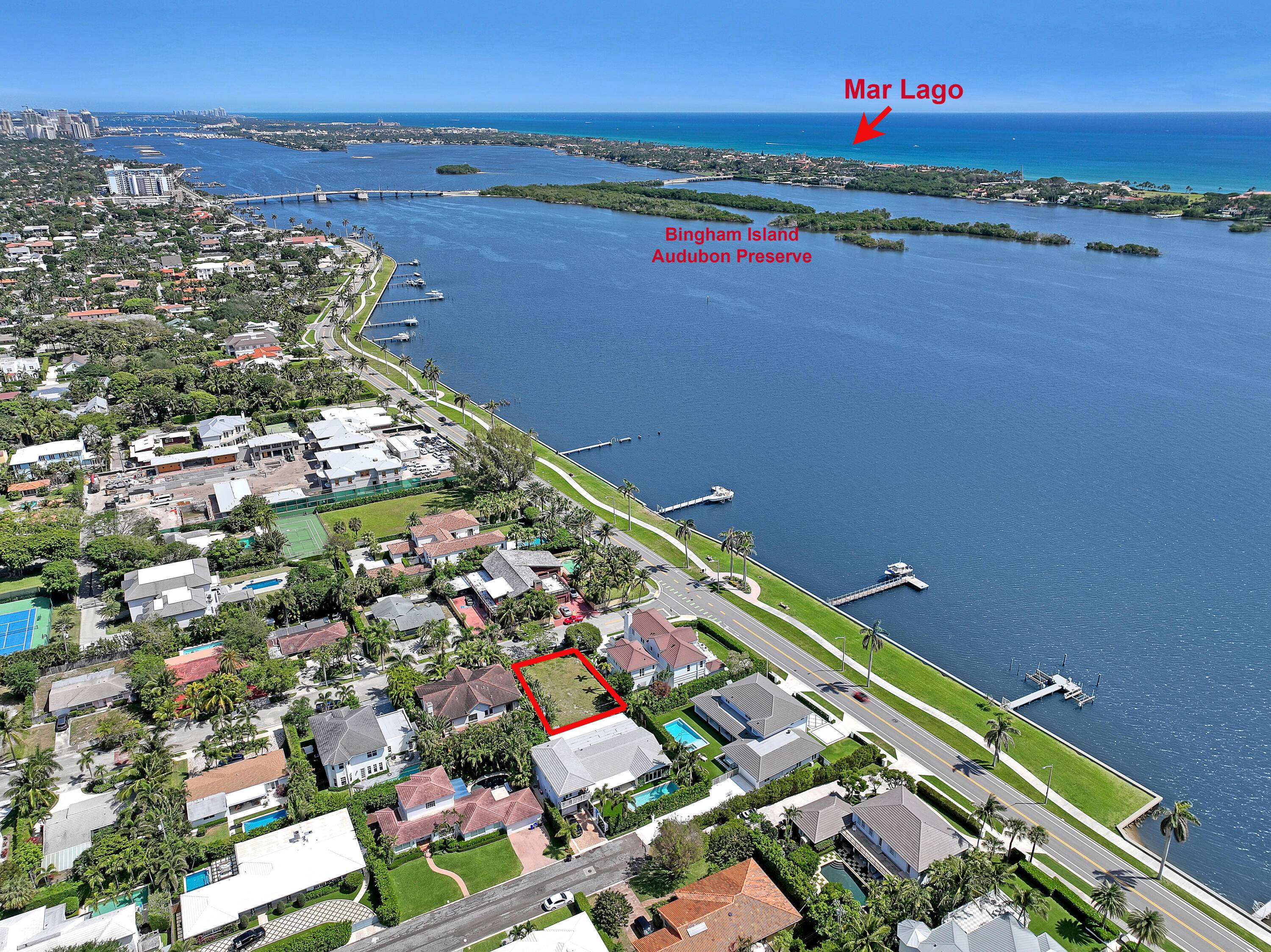 127775 ; ONLY READY TO BUILD LOT in SoSo 50 STEPS to Flagler Drive.