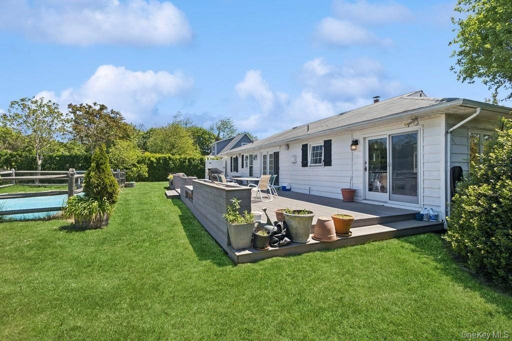 Experience the magic Southampton Village has to offer in this charming Hamptons Designer Retreat.