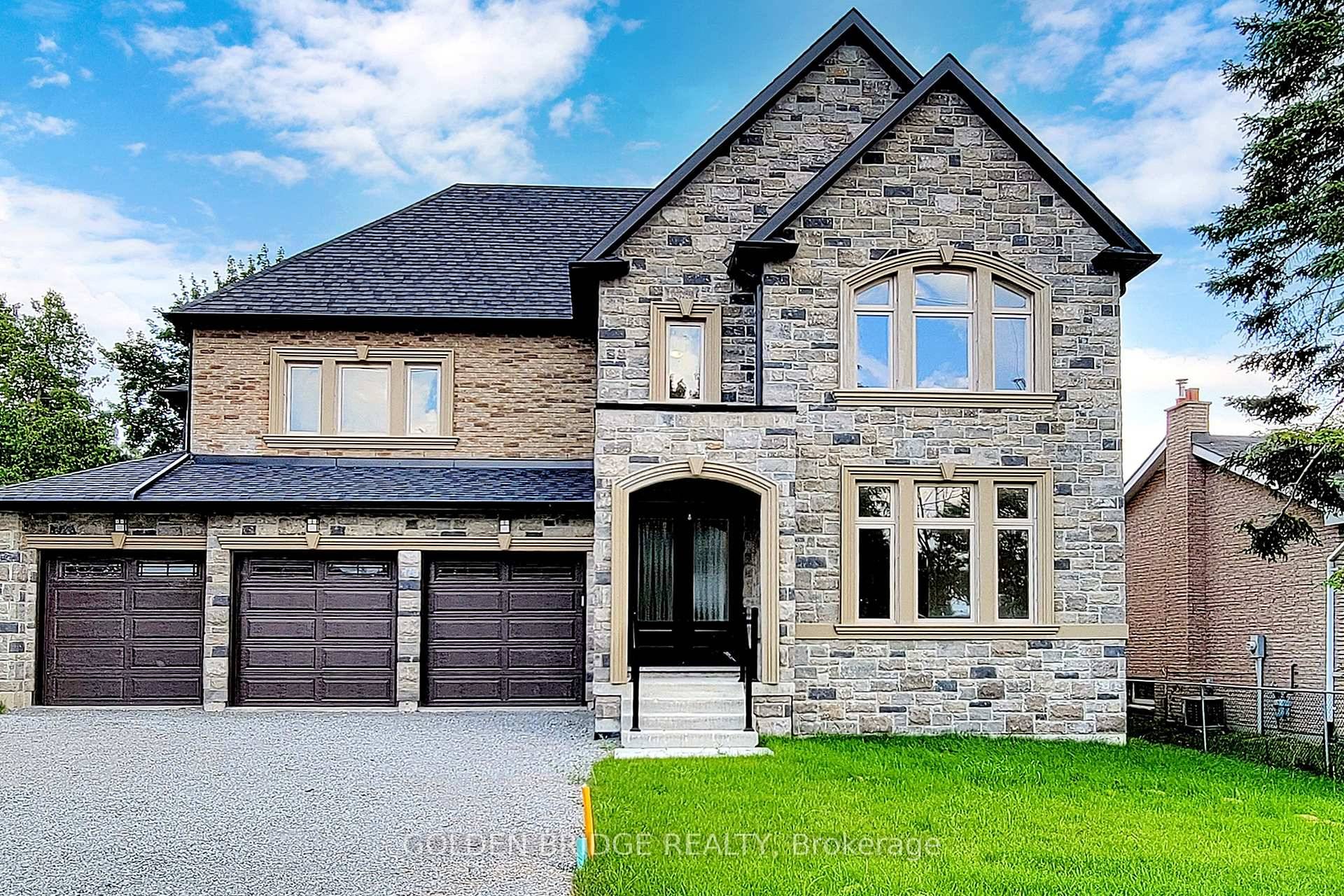 Custom Built 3 Door Garage Detached Home Features gt ; 4600 Sqft Plus Walk Up Basement.