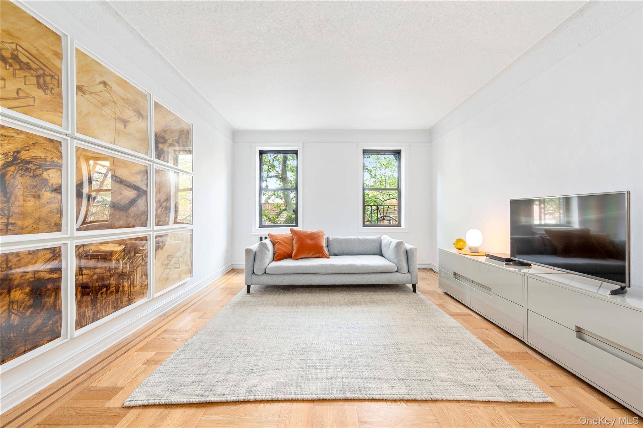 Accepted offer, This lovely 2 BR 1BA Co op apartment is in a well maintained 6 story prewar elevator building.