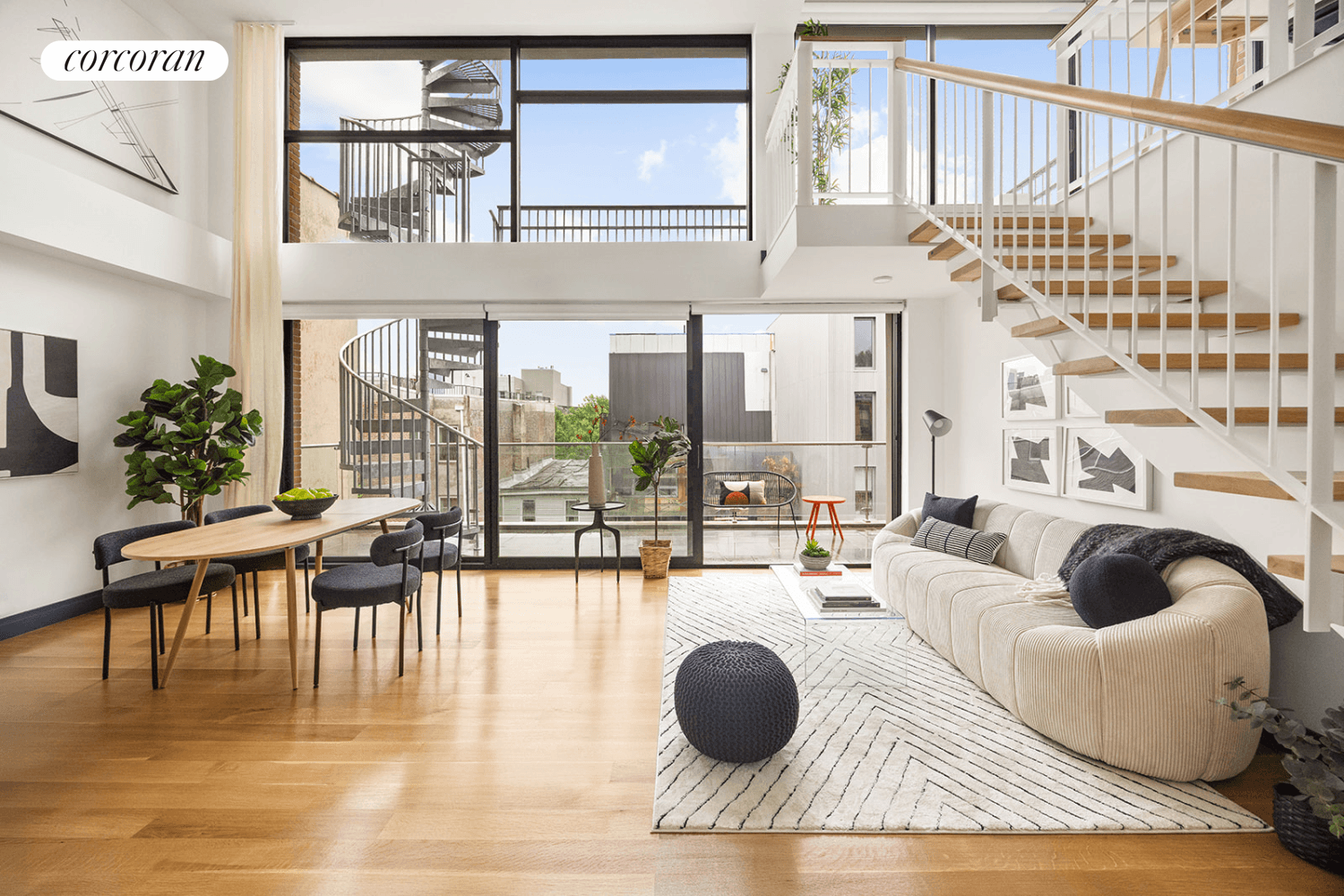 Introducing unit 4B at 123 Clinton Avenue, an unparalleled loft like home that is remarkable in both beauty and proportions.