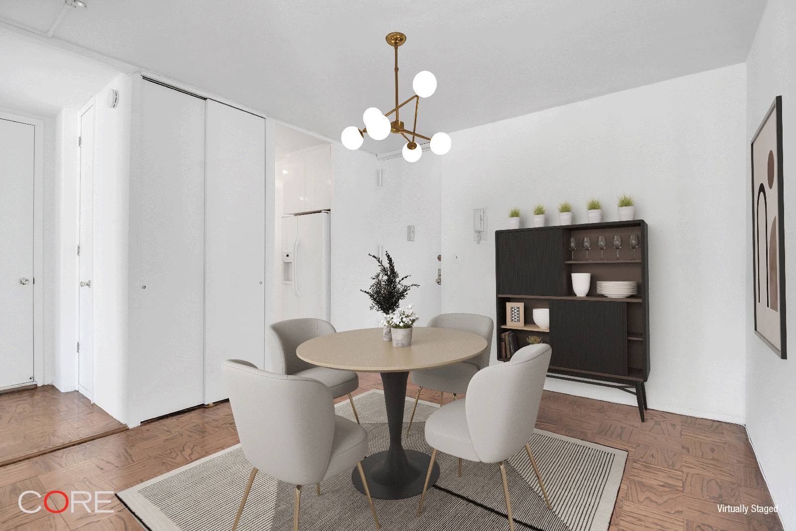 Breathtaking one bedroom apartment in Kips Bay Towers, designed by renowned architect I.