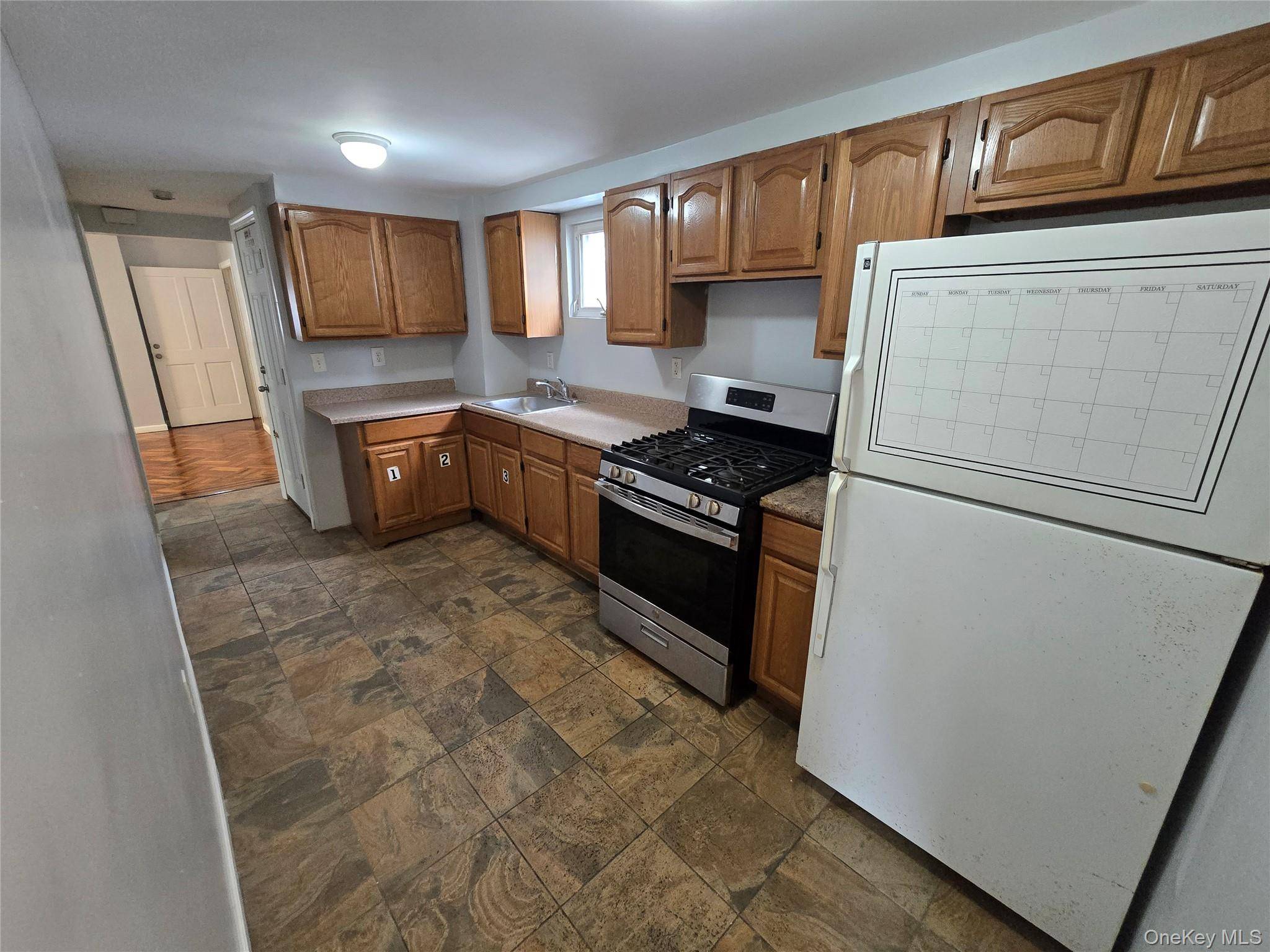 Freshly Painted 1st Floor 3 Bed 1 Bath Apartment With All Utilities Included, Shared Yard, Modern Bathroom, Gas Cooking amp ; Front Porch