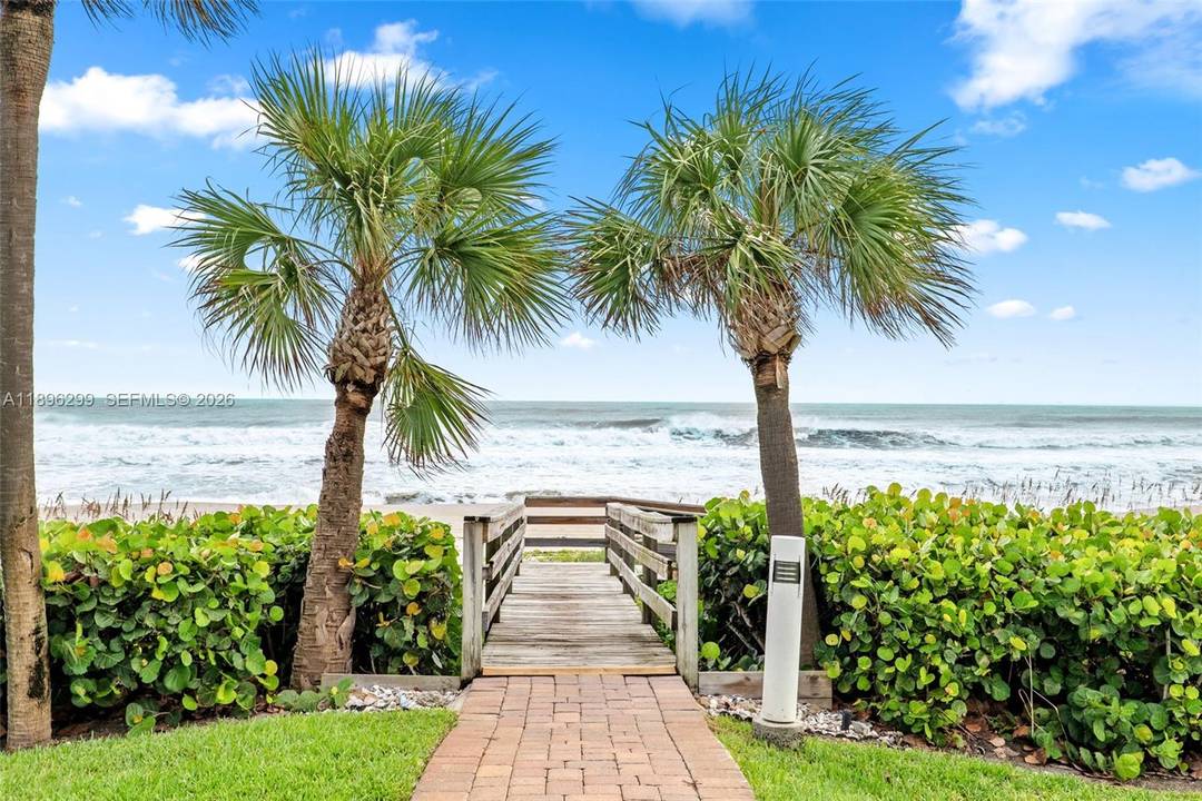 Fully renovated oceanfront 3 bedroom condo in Indialantic, currently the only completely remodeled 3BR oceanfront residence available at Indialantic One.