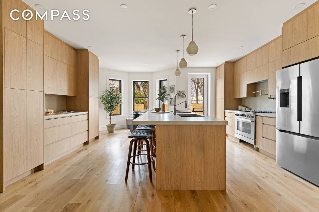 Located on an oversized 20 x 127 lot along one of Crown Heights most charming, tree lined stretches, 1293 Park Place is a thoughtfully renovated two family townhouse offering space, ...