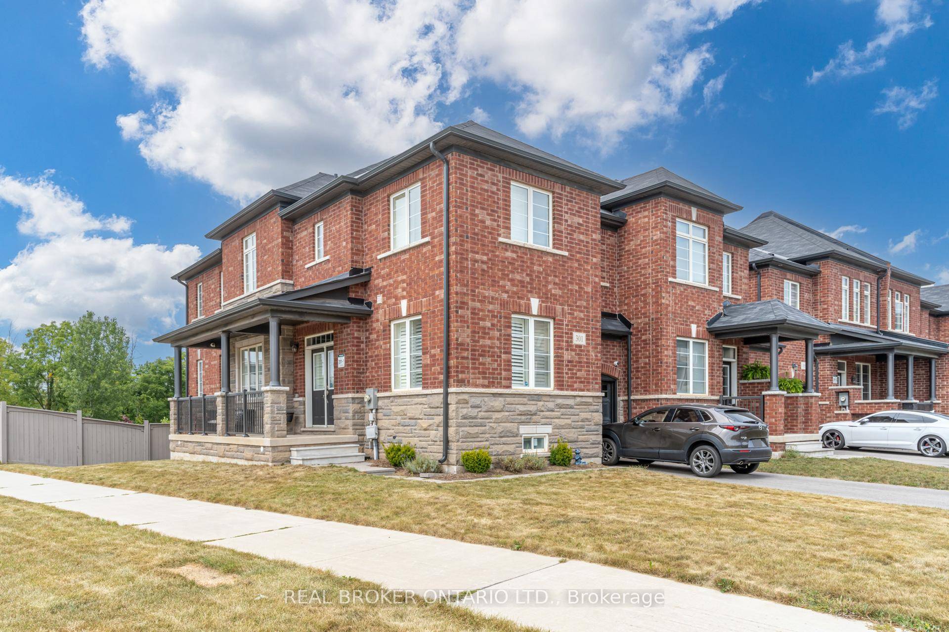 This stunning, sun filled end unit townhome the gives you the feeling of a detached, offering over 2, 500 sq.
