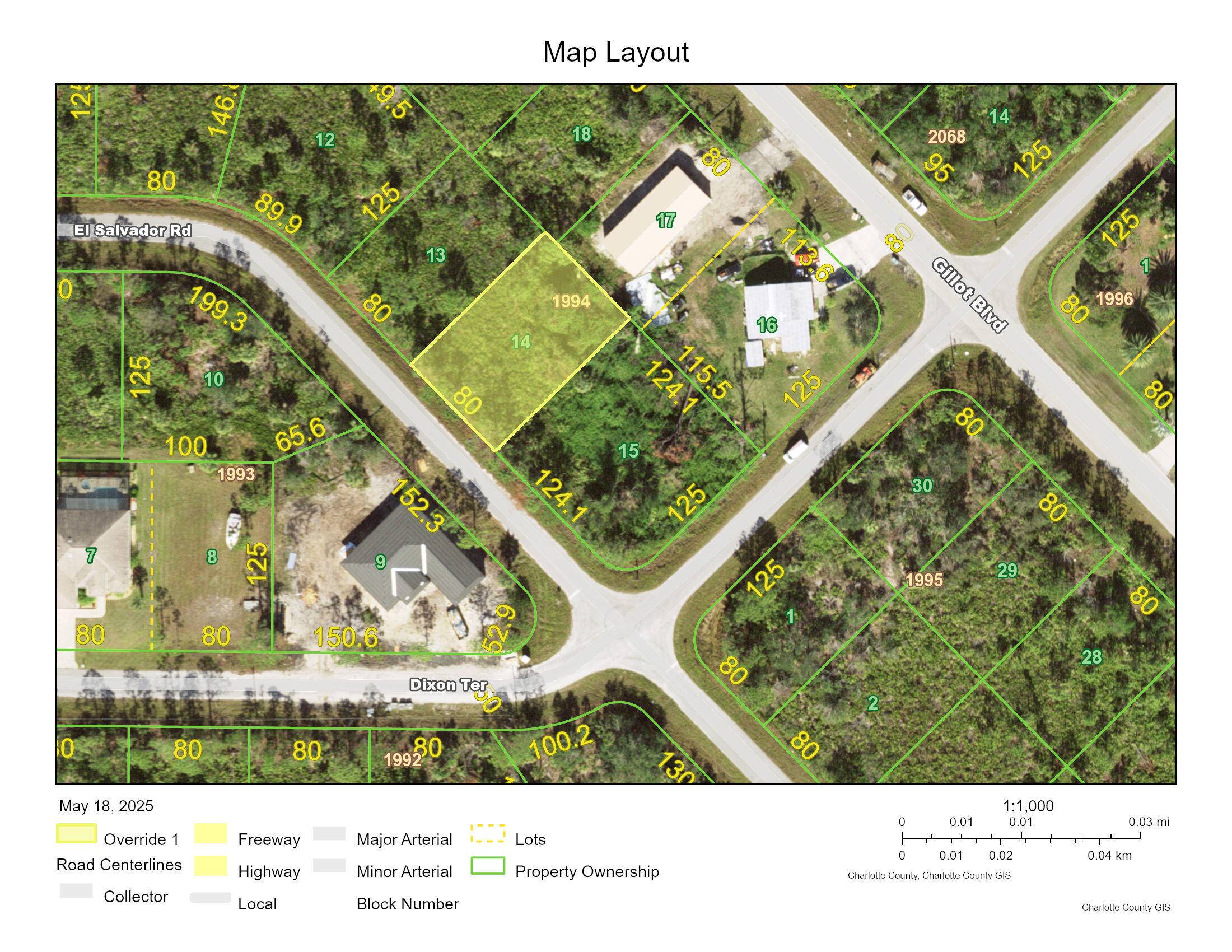 Nice lot in Port Charlotte, Florida now available for your new Florida dream home.