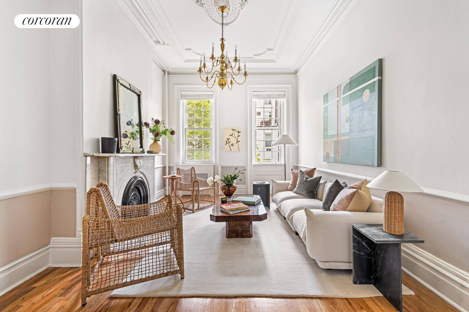 353 West 22nd Street Historic Two Unit Townhouse with Modern Upgrades Tucked away on one of Chelsea s most charming tree lined streets, this exquisite 19th century townhouse offers the ...